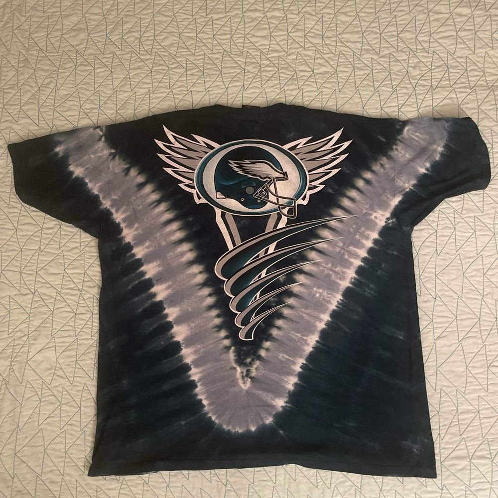 Philadelphia Eagles 90’s Tye Dye T Shirt size XXL